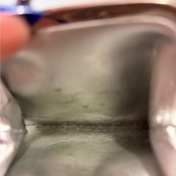 Tiffany & Co. Patent Leather Kisslock Coin Purse - stained - Picture 5 of 15